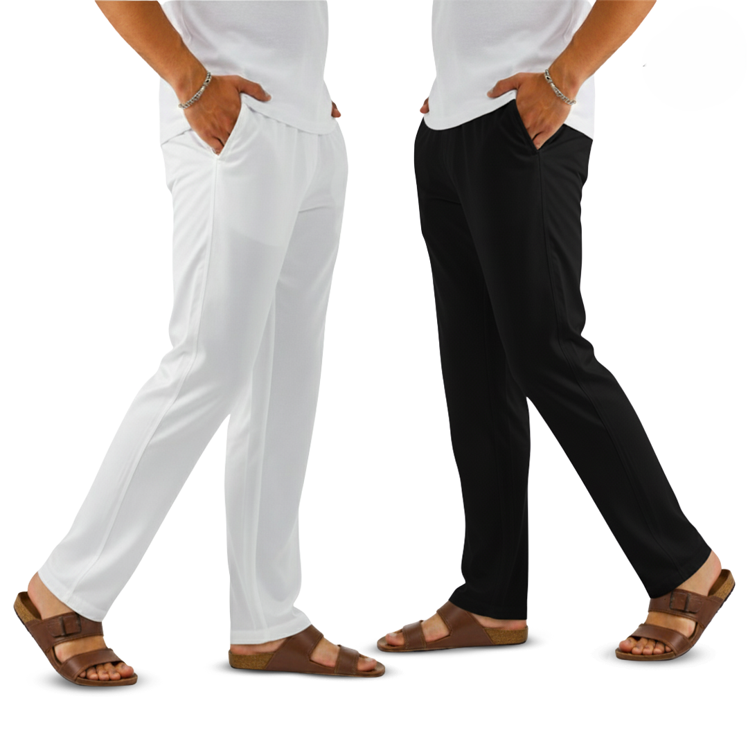 Premium Dubi Payjama Combo (black & white 2 Pcs)